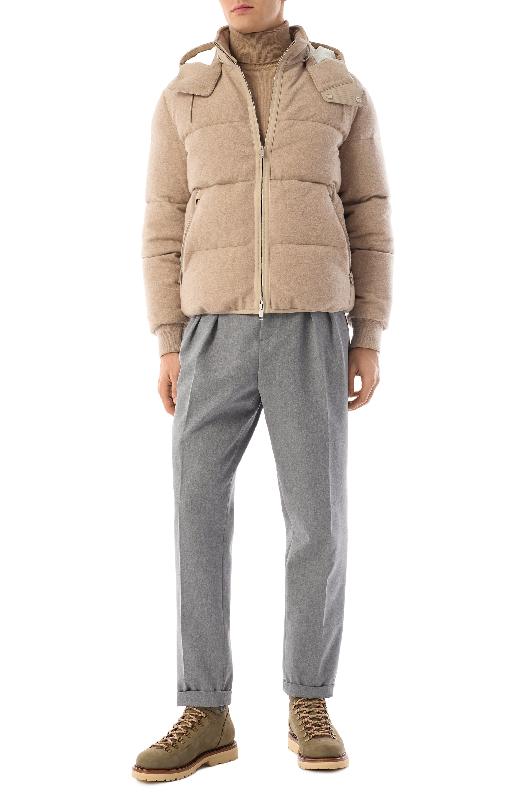 Хайкеры mountain из нубука BRUNELLO CUCINELLI, арт. MZUDRES890, фото 2