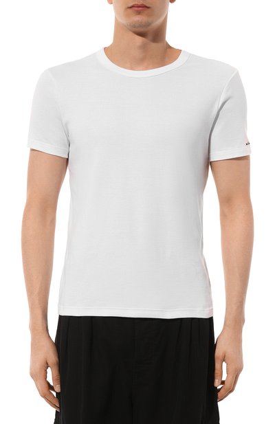 Хлопковая футболка KITON, арт. UNWM008K0747D, фото 3