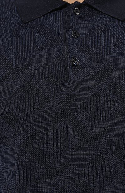 Поло из шерсти и шелка ZILLI, арт. KBP001M0230VRPP00, фото 5