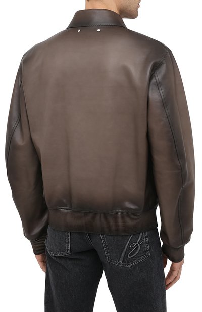 Кожаный бомбер BERLUTI, арт. R18LBL77-001, фото 4