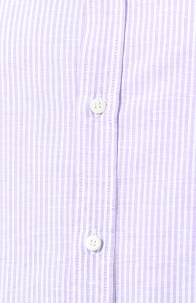 Рубашка из смеси льна и хлопка BRUNELLO CUCINELLI, арт. MQ6751718, фото 5