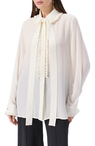 Шелковая блузка ELIE SAAB, арт. SH134NF25SI001, фото 3