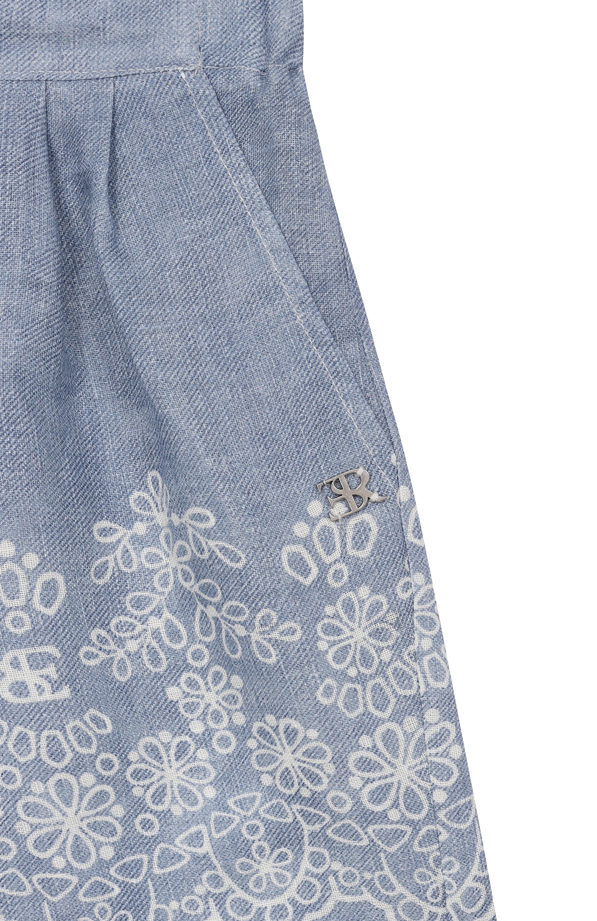 Льняные шорты ERMANNO SCERVINO, арт. Z1G414, фото 3