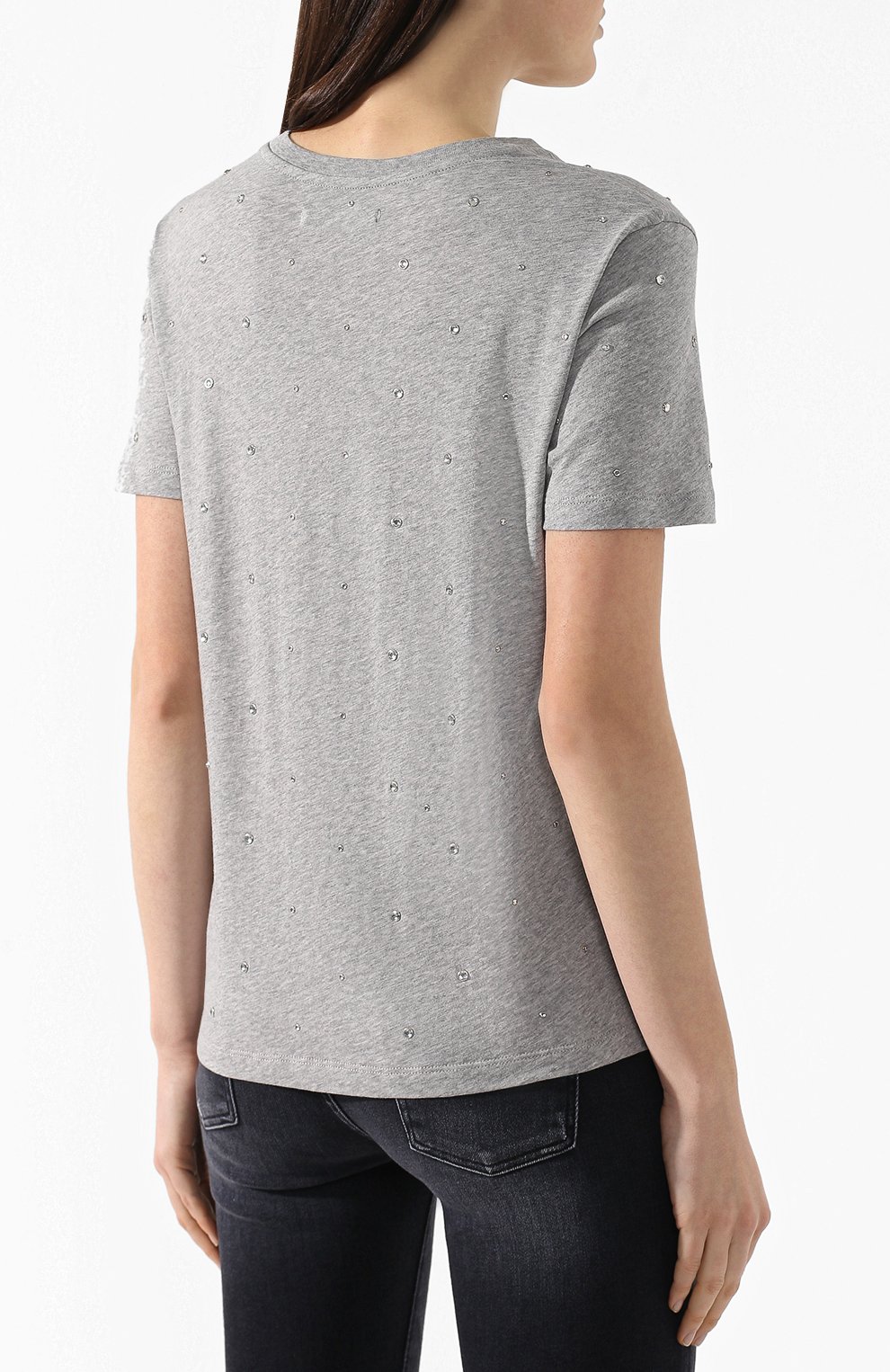 Хлопковая футболка 7 FOR ALL MANKIND, арт. JSLL9500RY, фото 4