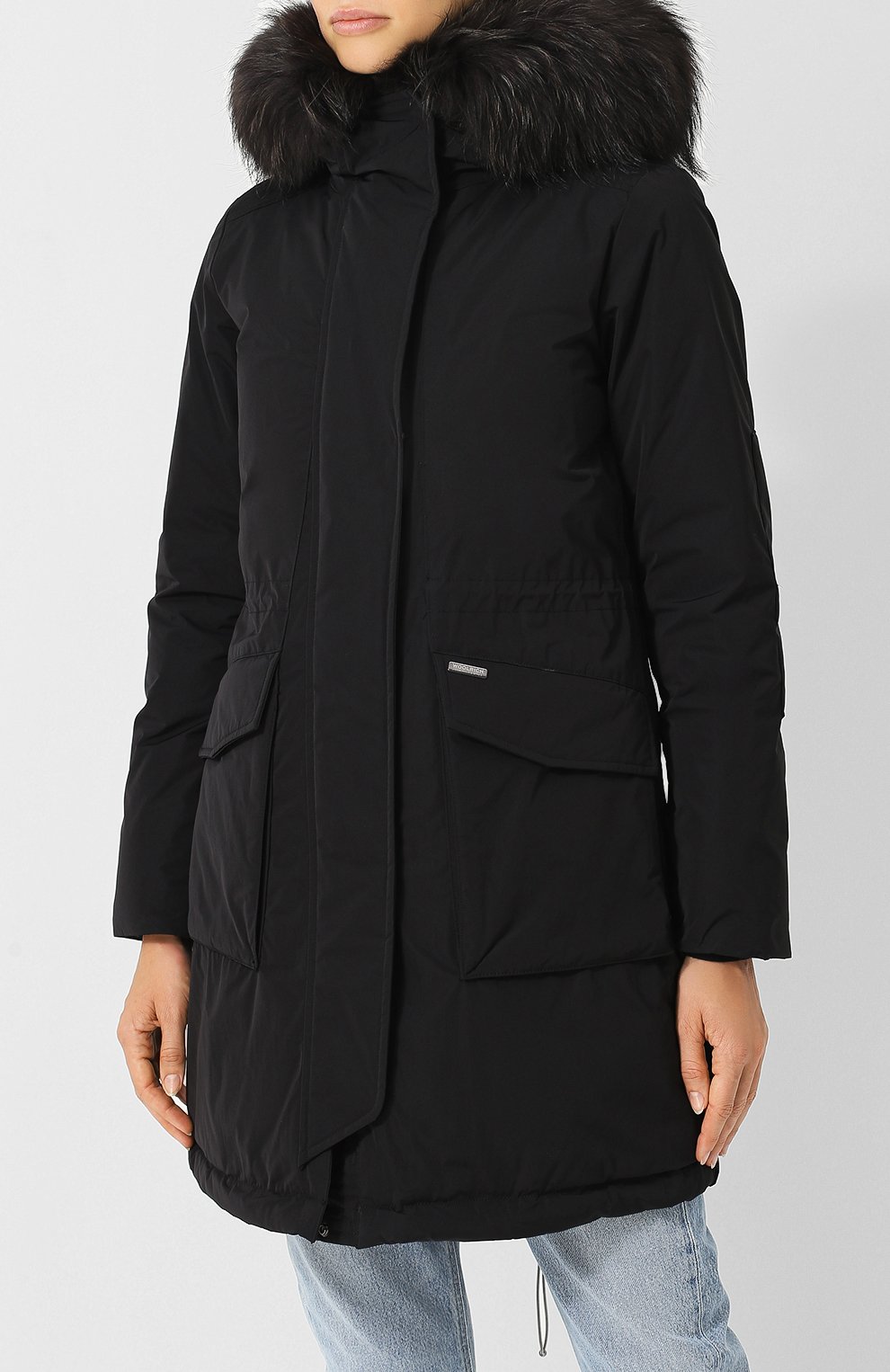 Парка с капюшоном на меховой подкладке WOOLRICH, арт. WWCPS2617/CF40, фото 3