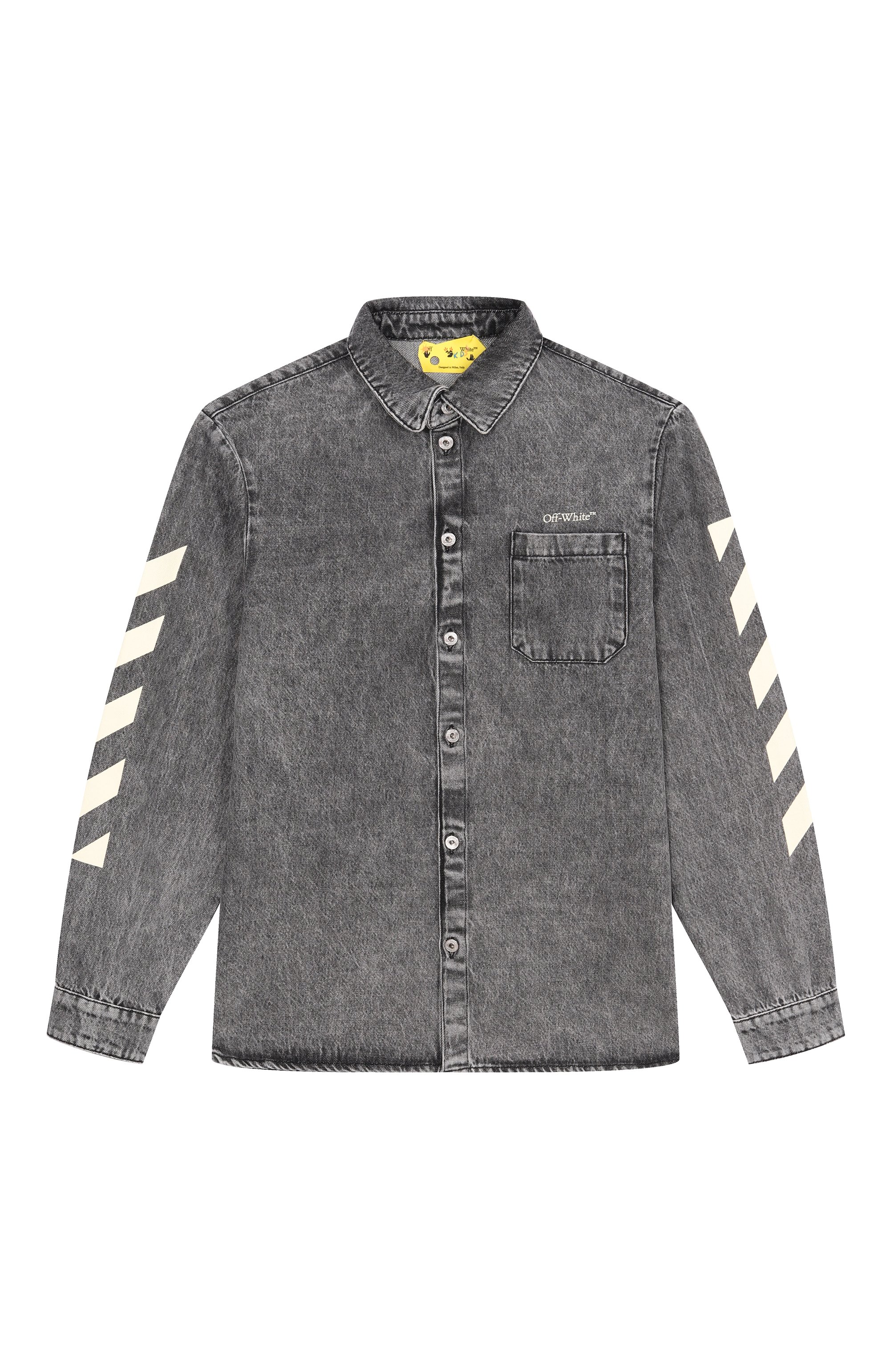 Джинсовая рубашка OFF-WHITE, арт. 0BYD001S26DEN001_001, фото 1