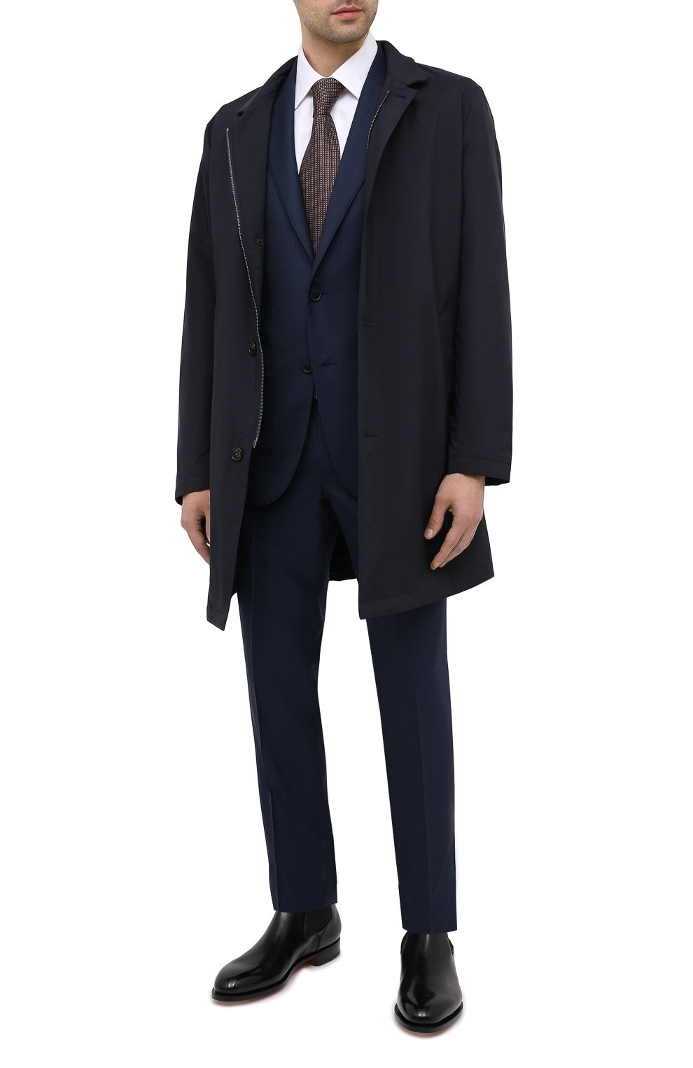 Хлопковая сорочка ZEGNA, арт. 804004/9MS0PA, фото 2