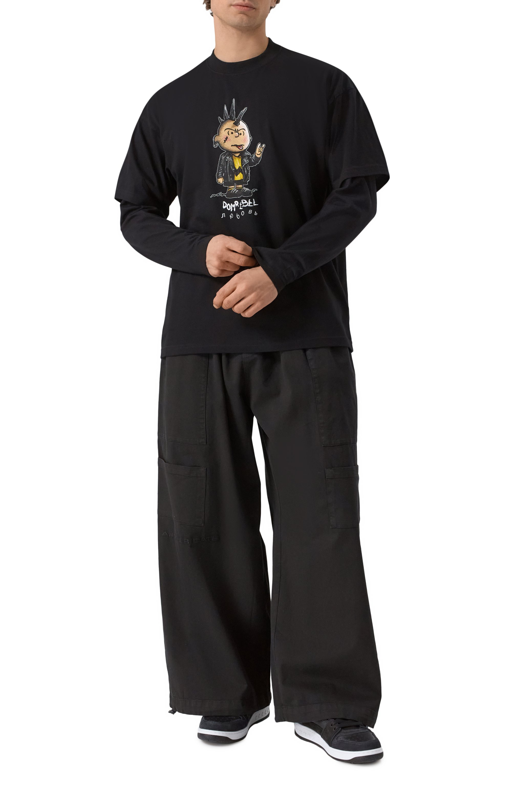 Хлопковая футболка DOMREBEL, арт. M CHUCKER/TSHIRT, фото 2