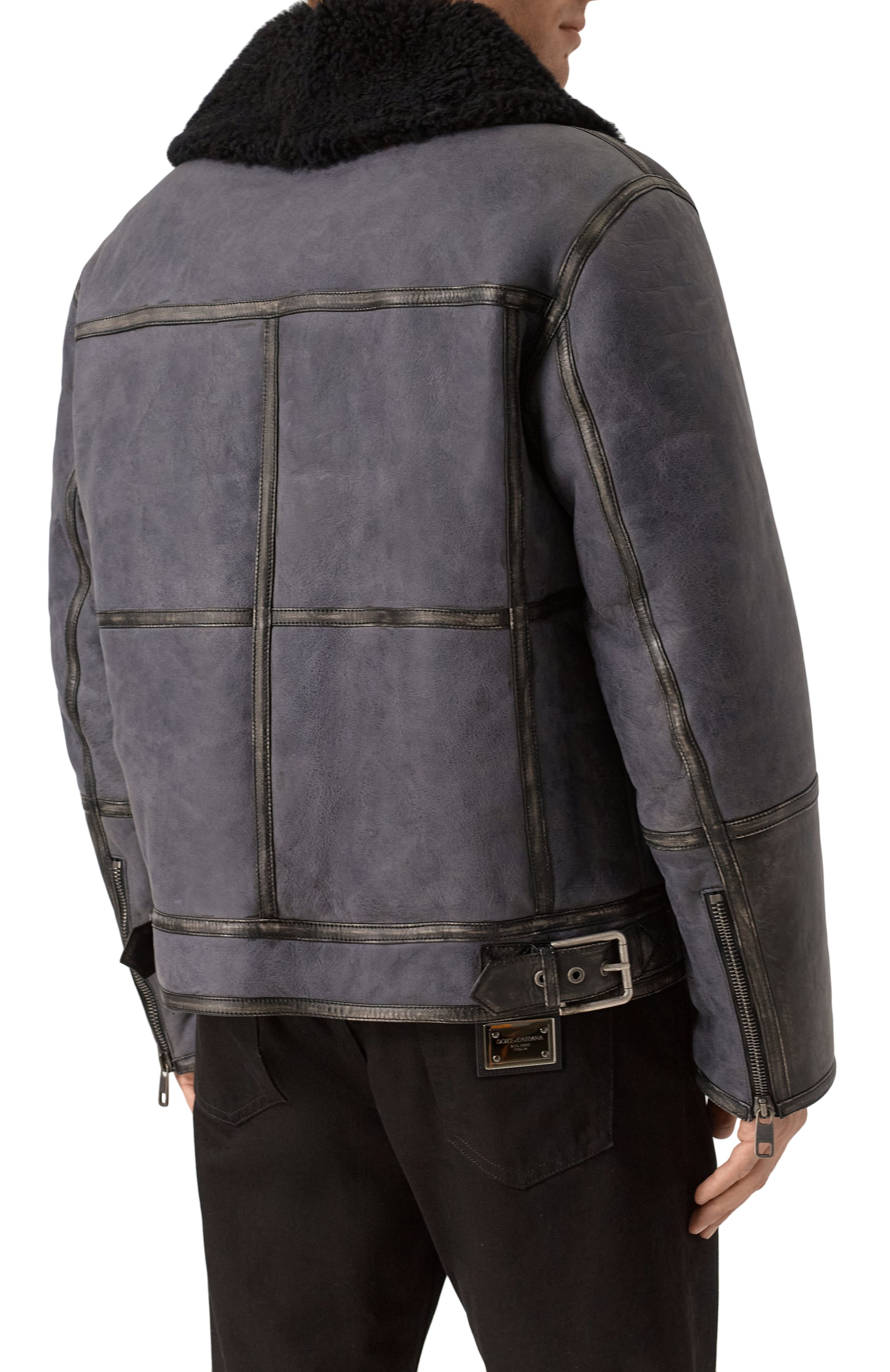 Дубленка из овчины DOLCE & GABBANA, арт. G9BTEL/FUP93, фото 4