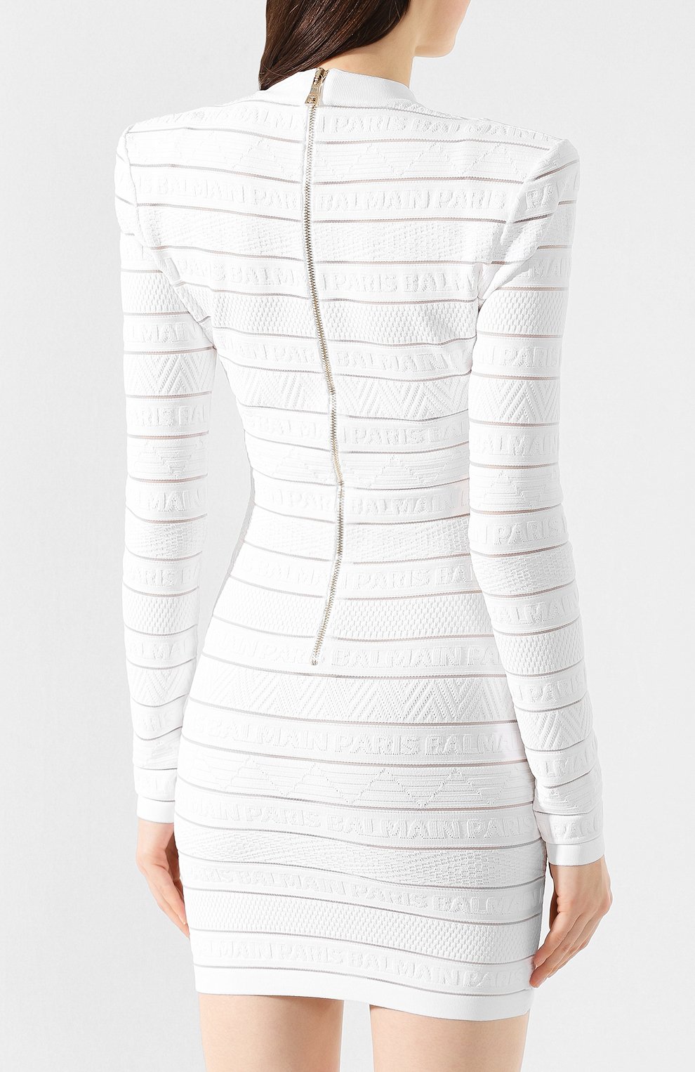 Платье из вискозы BALMAIN, арт. TF16202/K031, фото 4