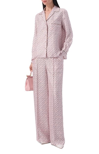 Шелковые брюки MAX MARA, арт. MXMVISCHI0, фото 2