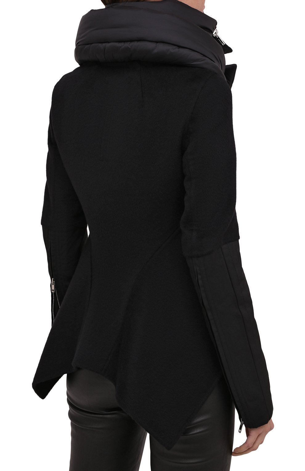 Кашемировая куртка RICK OWENS черного цвета по цене 286500 руб., арт. RP20F2726/DDNZTT, фото 5 Кашемировая куртка RICK OWENS, арт. RP20F2726/DDNZTT, фото 5
