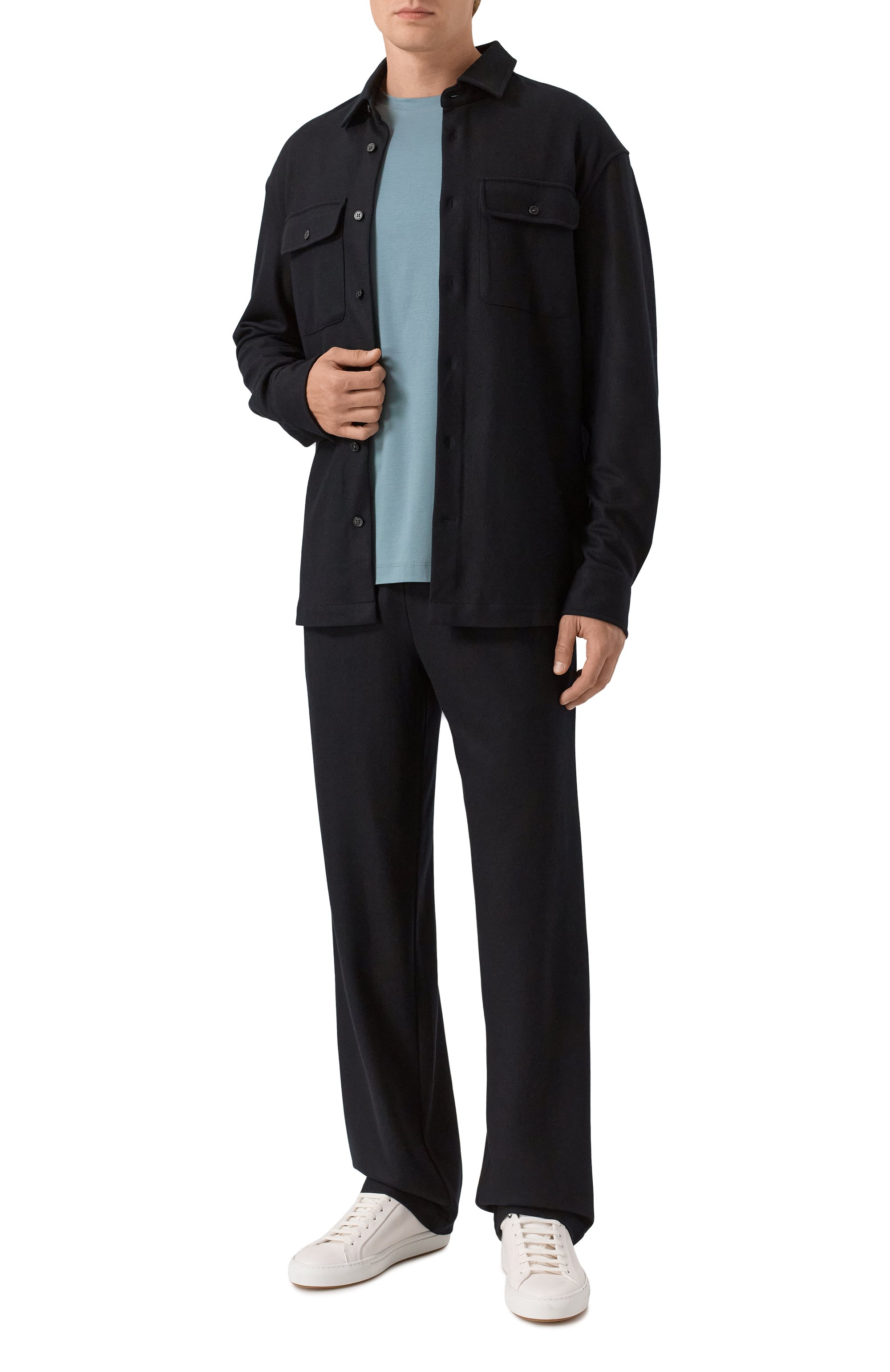 Хлопковая футболка 12 STOREEZ, арт. 133735, фото 2