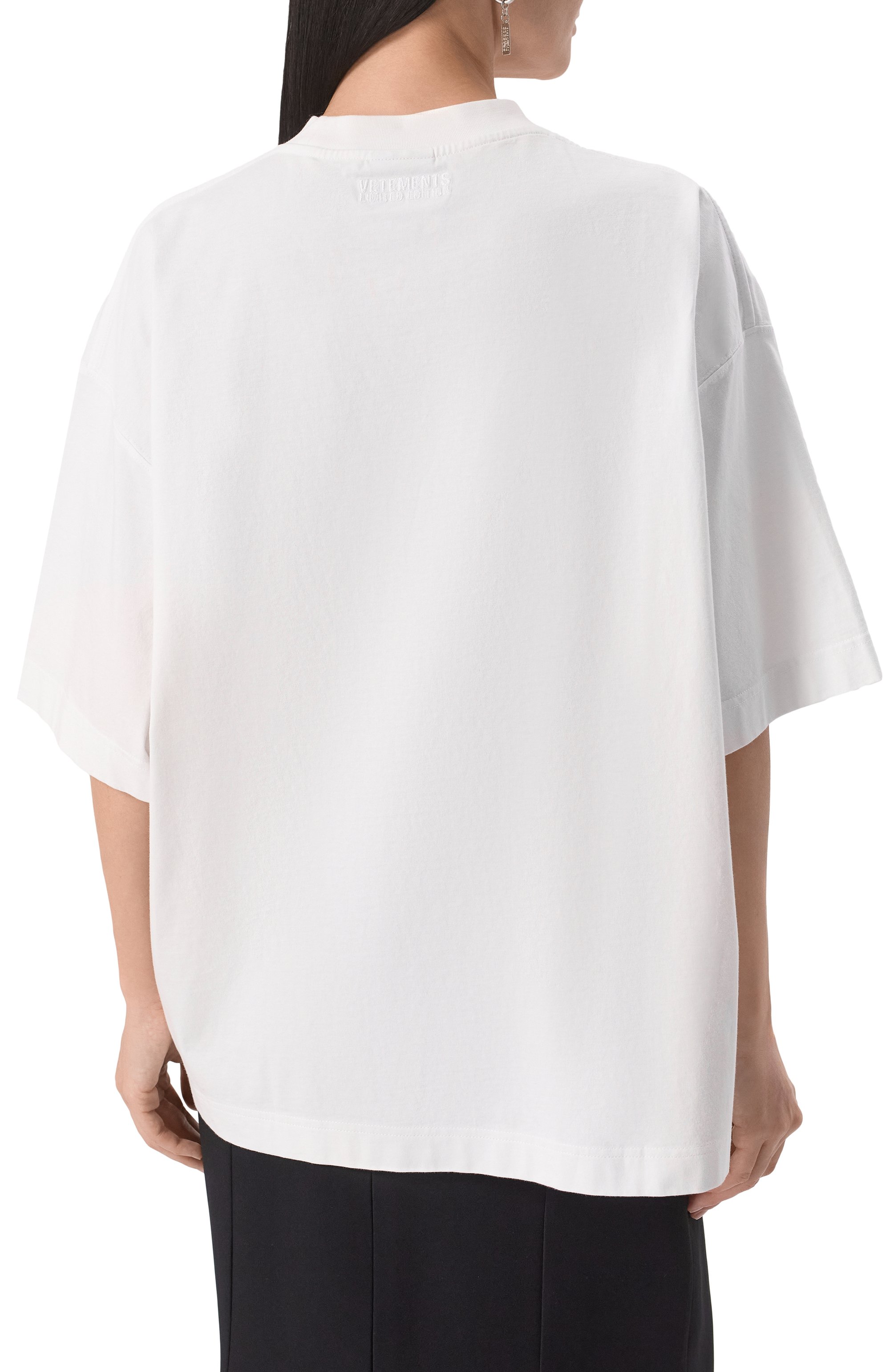 Хлопковая футболка VETEMENTS, арт. UA66TR685W, фото 8