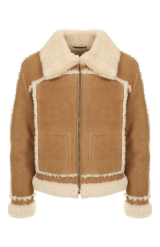 Дубленка из овчины Dolce & Gabbana G9BQNL/FUP91 Бежевый G9BQNL/FUP91