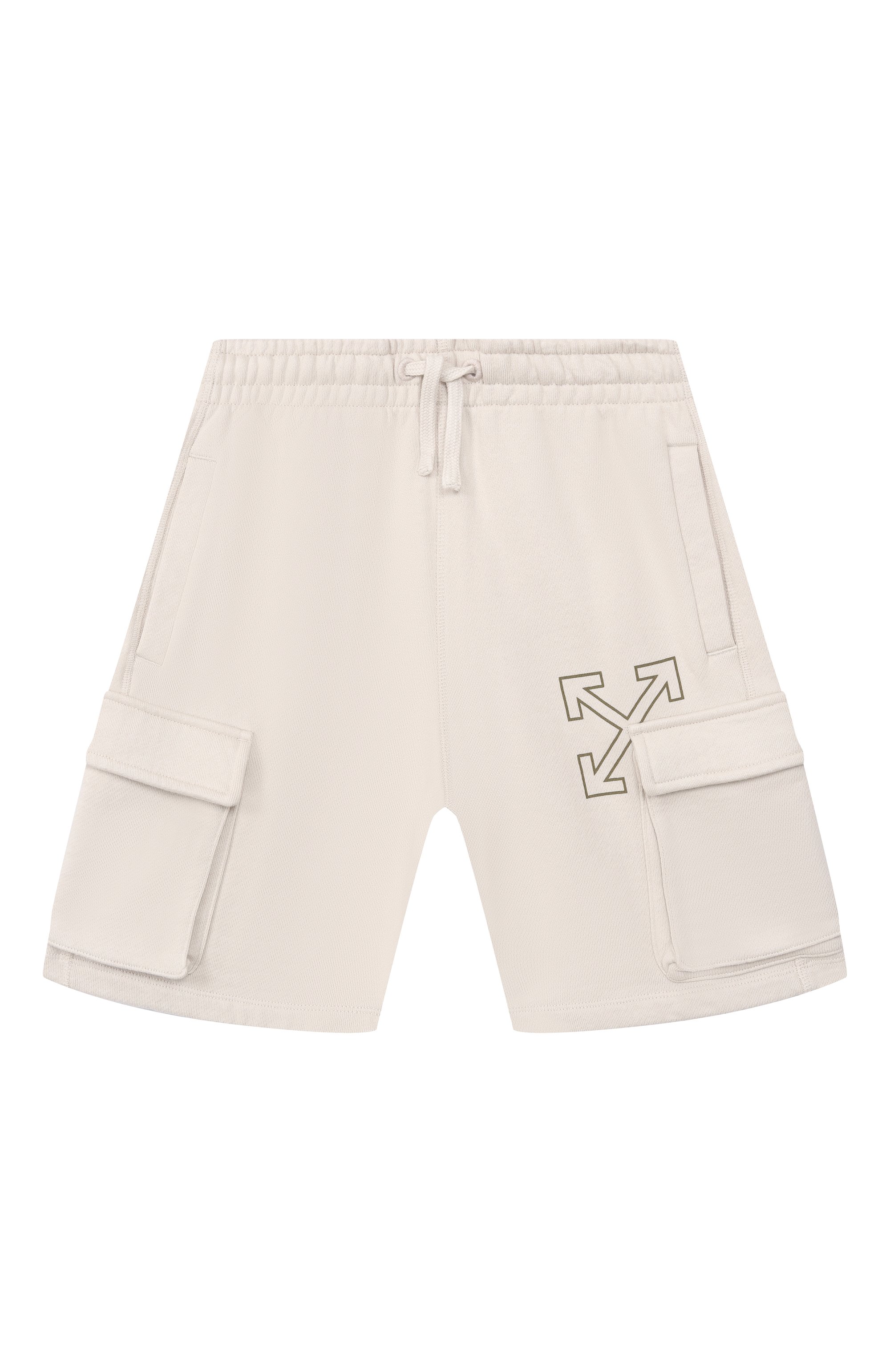 Хлопковые шорты-карго OFF-WHITE, арт. 0BCI005S26FLE001, фото 1