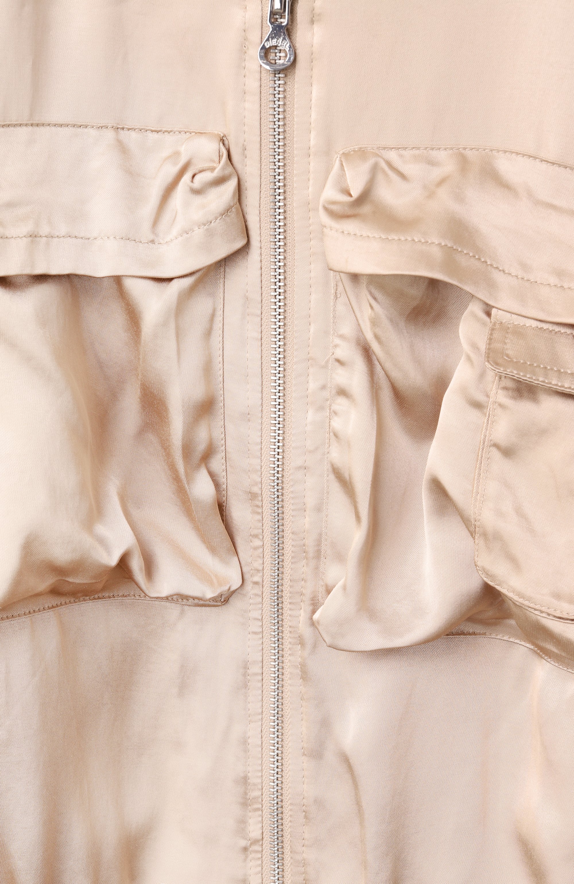 Бомбер из вискозы и лиоцелла DIESEL золотого цвета по цене 26350 руб., арт. J02205/KXBMX, фото 3 Бомбер из вискозы и лиоцелла DIESEL, арт. J02205/KXBMX, фото 3