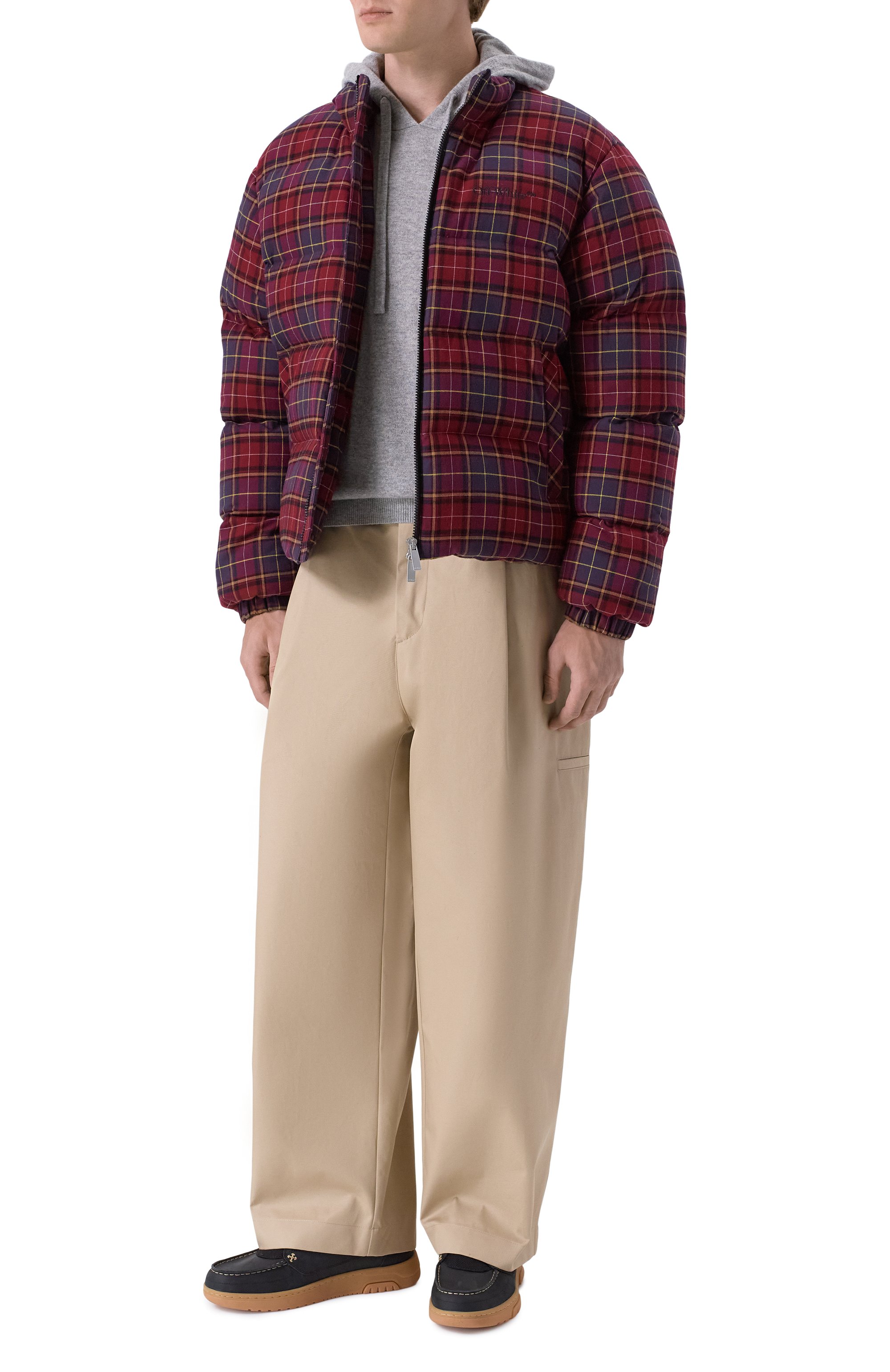 Кашемировое худи OFF-WHITE, арт. 0MHU034F25KNI001, фото 2