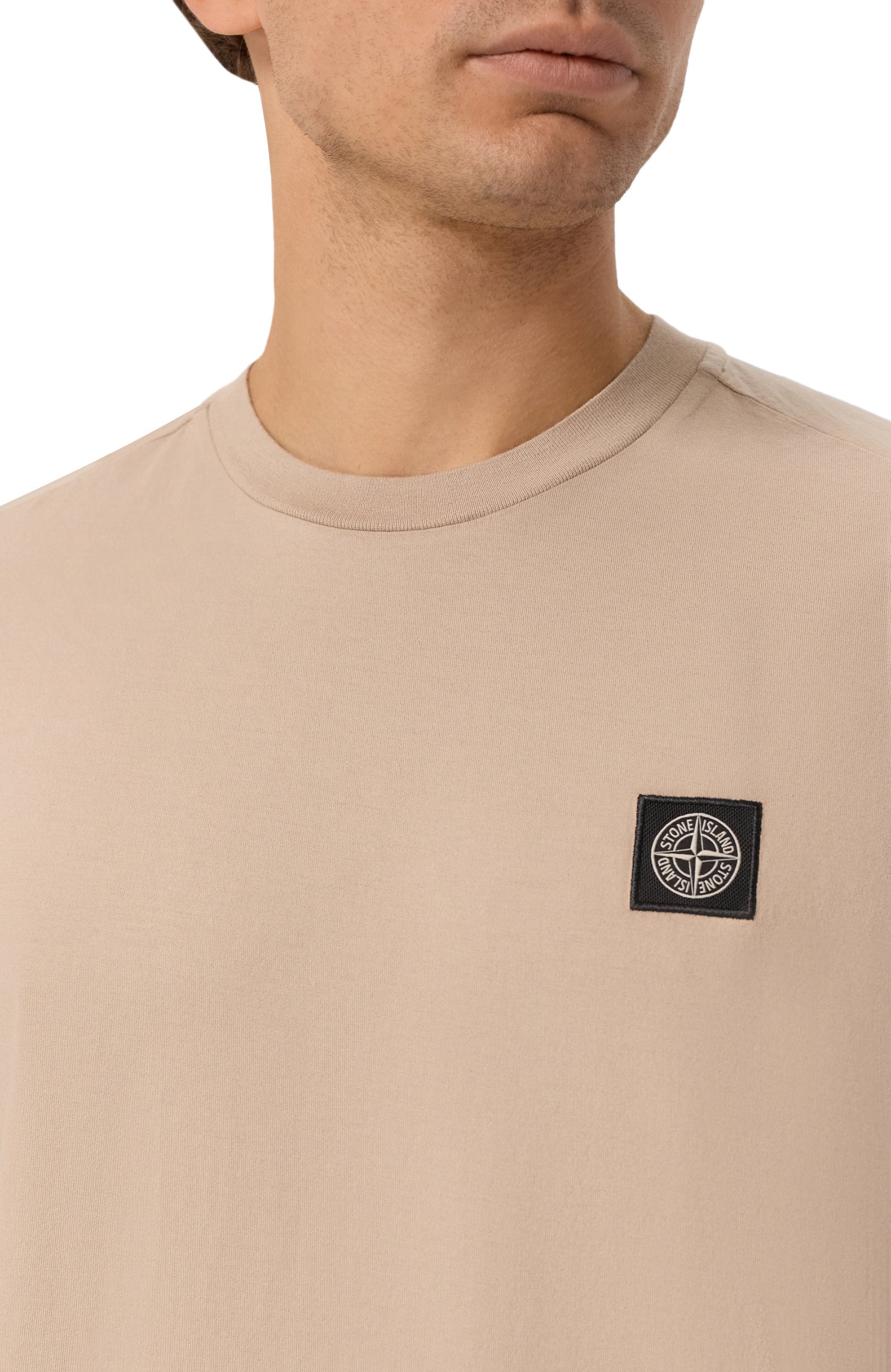 Хлопковая футболка STONE ISLAND, арт. L1S152100027/S0013, фото 5