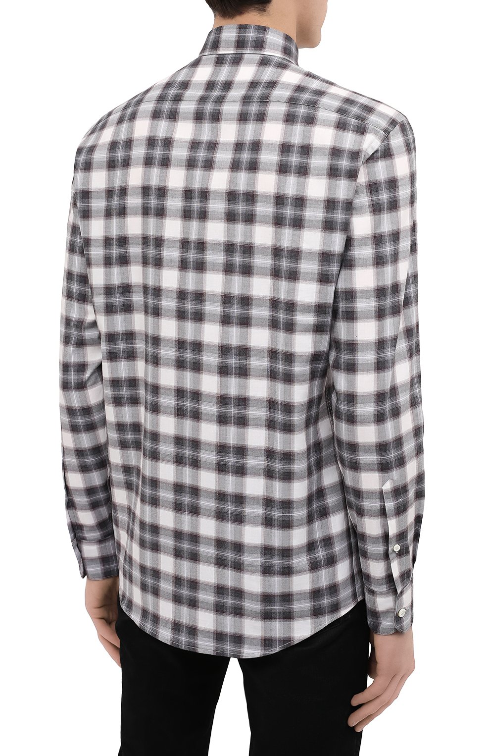 Хлопковая рубашка ZEGNA, арт. UVX21/SRF5, фото 4