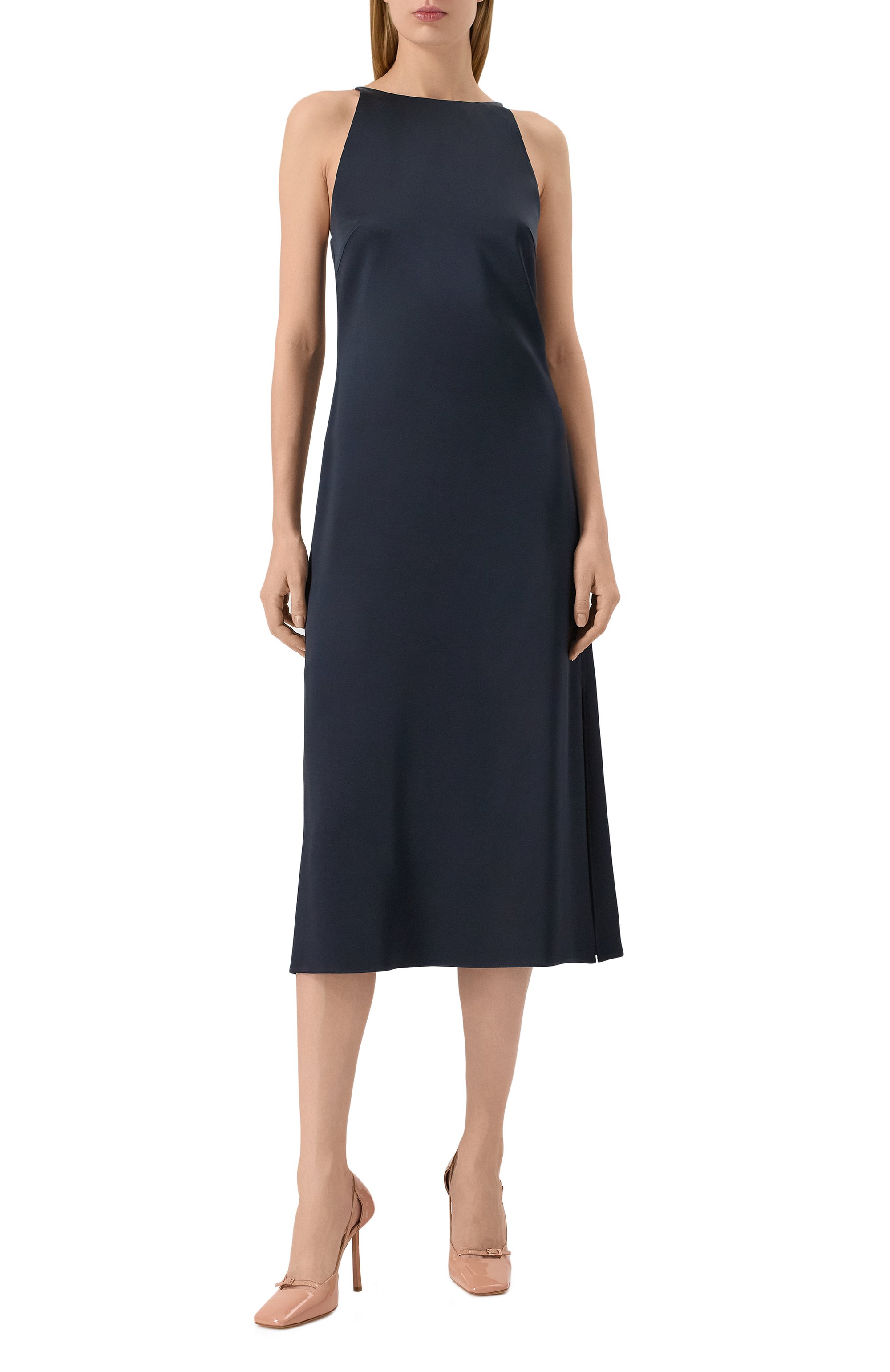 Платье BOSS темно-синего цвета по цене 45450 руб., арт. 50537667, фото 3 Платье BOSS, арт. 50537667, фото 3