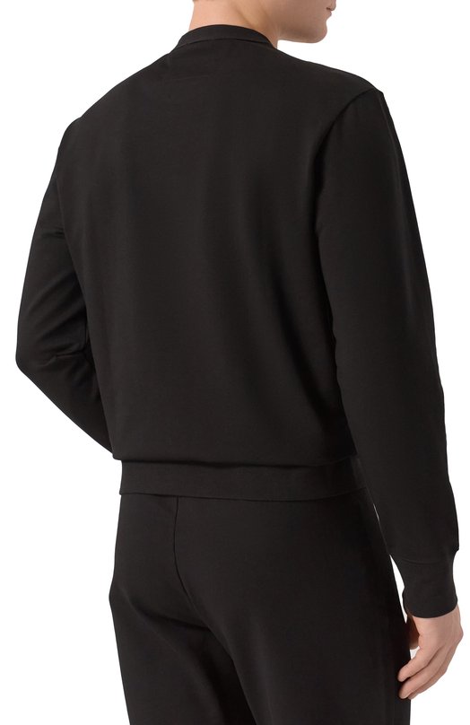 Хлопковый свитшот C.P. Company 19CLSS022A006452W Чёрный  19CLSS022A006452W Фото 4