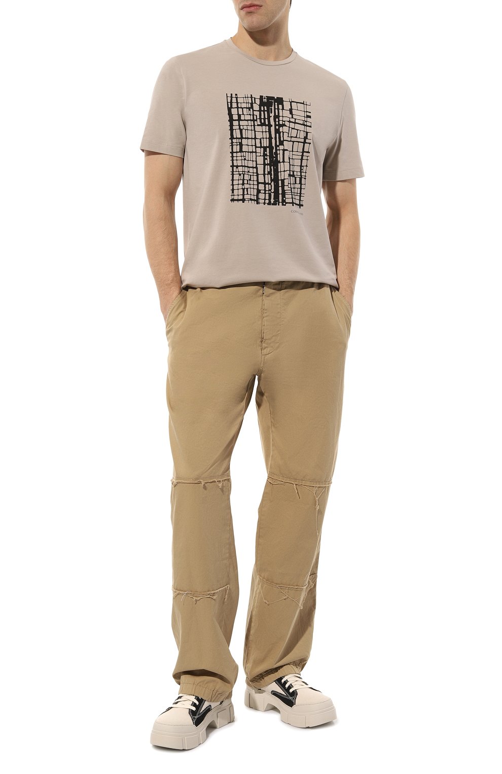 Хлопковая футболка CORNELIANI, арт. 93G590-9325038, фото 2