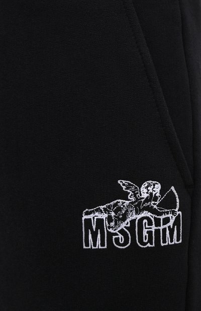 Хлопковые джоггеры MSGM, арт. 2941MDP60 207799, фото 5