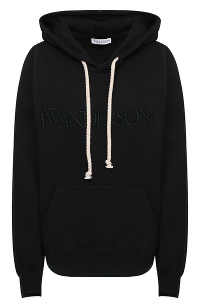 Женский хлопковое худи JW ANDERSON, арт. J00023 PG0408