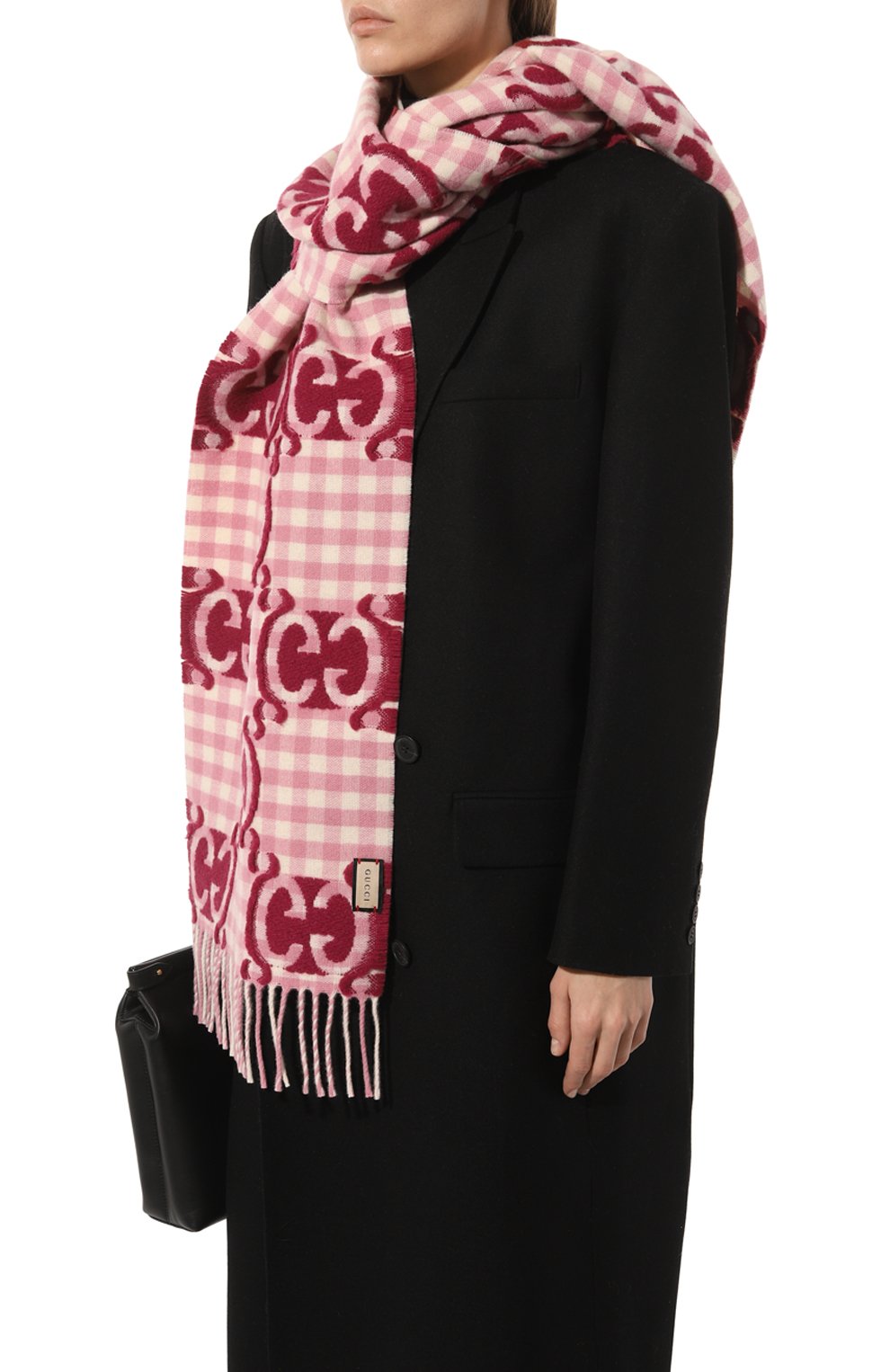 Шерстяной шарф GUCCI, арт. 644365 3GA69, фото 2