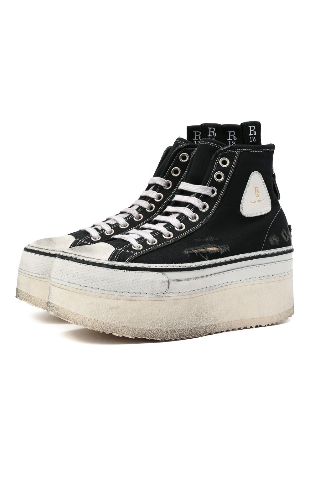 Текстильные кеды R13, арт. R13S0070-001, фото 1