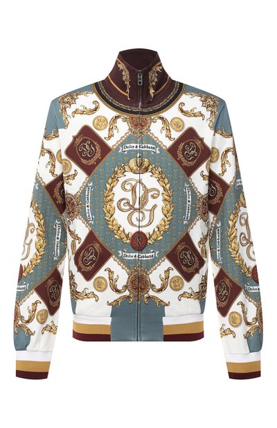 Хлопковый бомбер DOLCE & GABBANA, арт. I9495M/HI7FE, фото 1