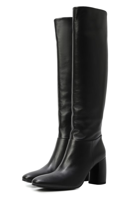 Кожаные сапоги Premiata M7136/NAPPA Чёрный M7136/NAPPA
