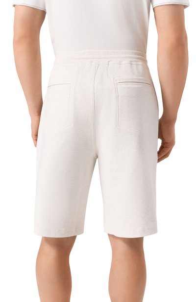 Хлопковые шорты BRUNELLO CUCINELLI, арт. MR8073242G, фото 4