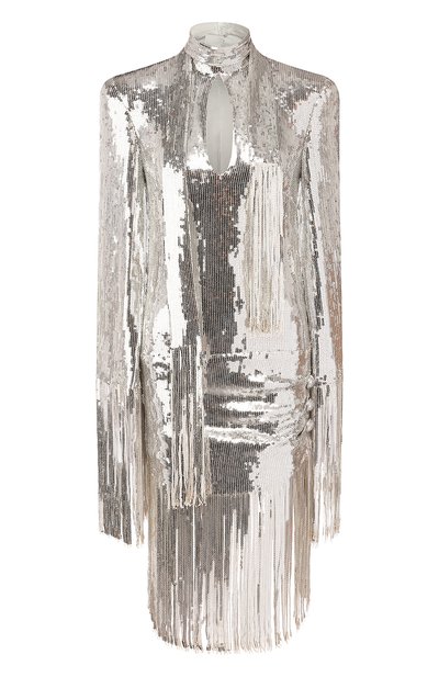 Женское платье с пайетками BALMAIN, арт. TF16244/X347