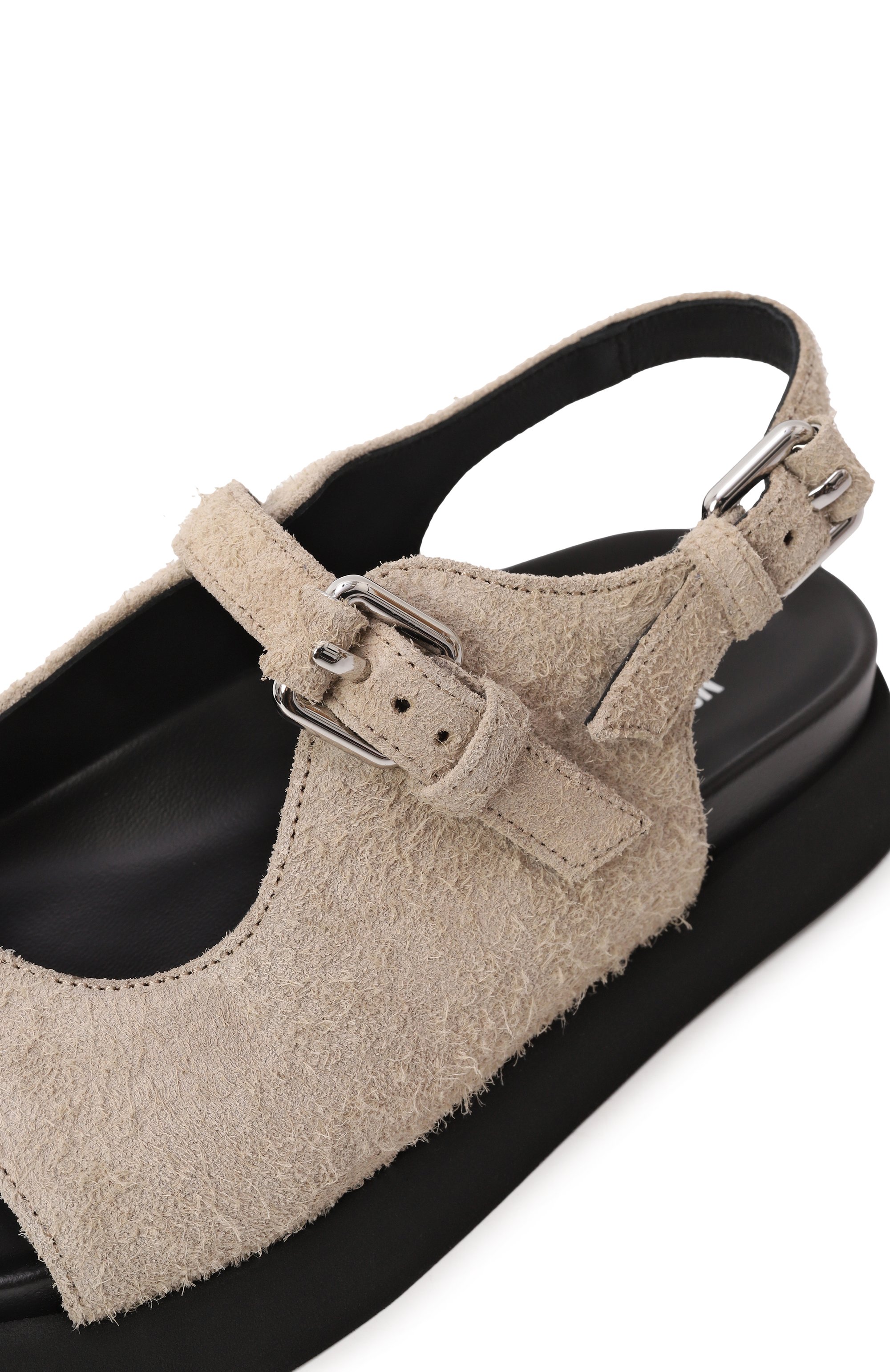 Замшевые сандалии MOSCHINO, арт. 16074/ME5, фото 7