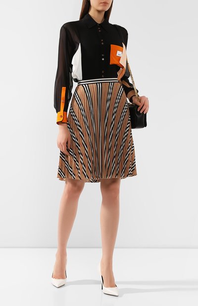 Шелковая рубашка BURBERRY, арт. 8024675, фото 2