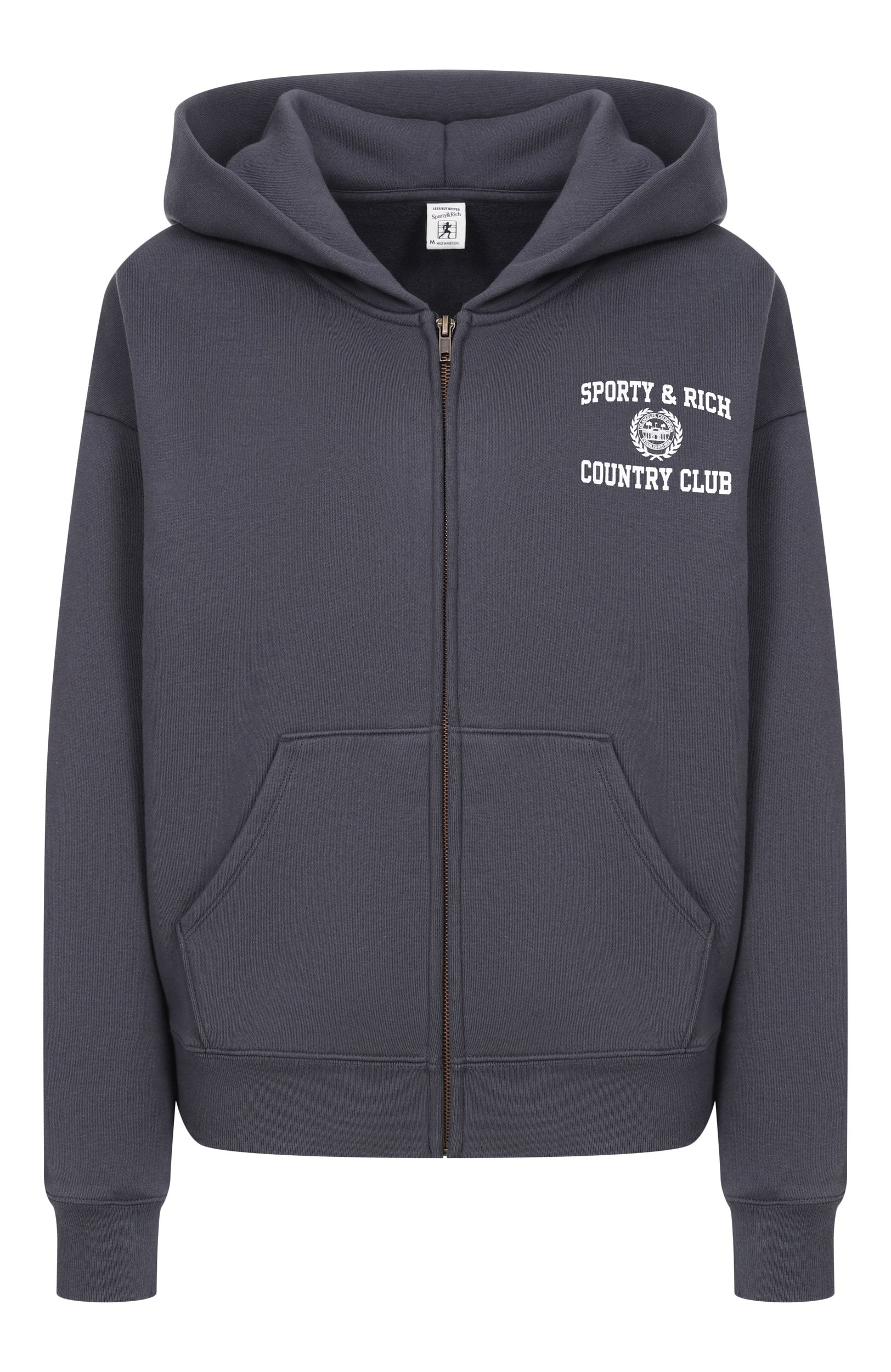 Хлопковая толстовка SPORTY AND RICH, арт. ST094711218GY25, фото 1