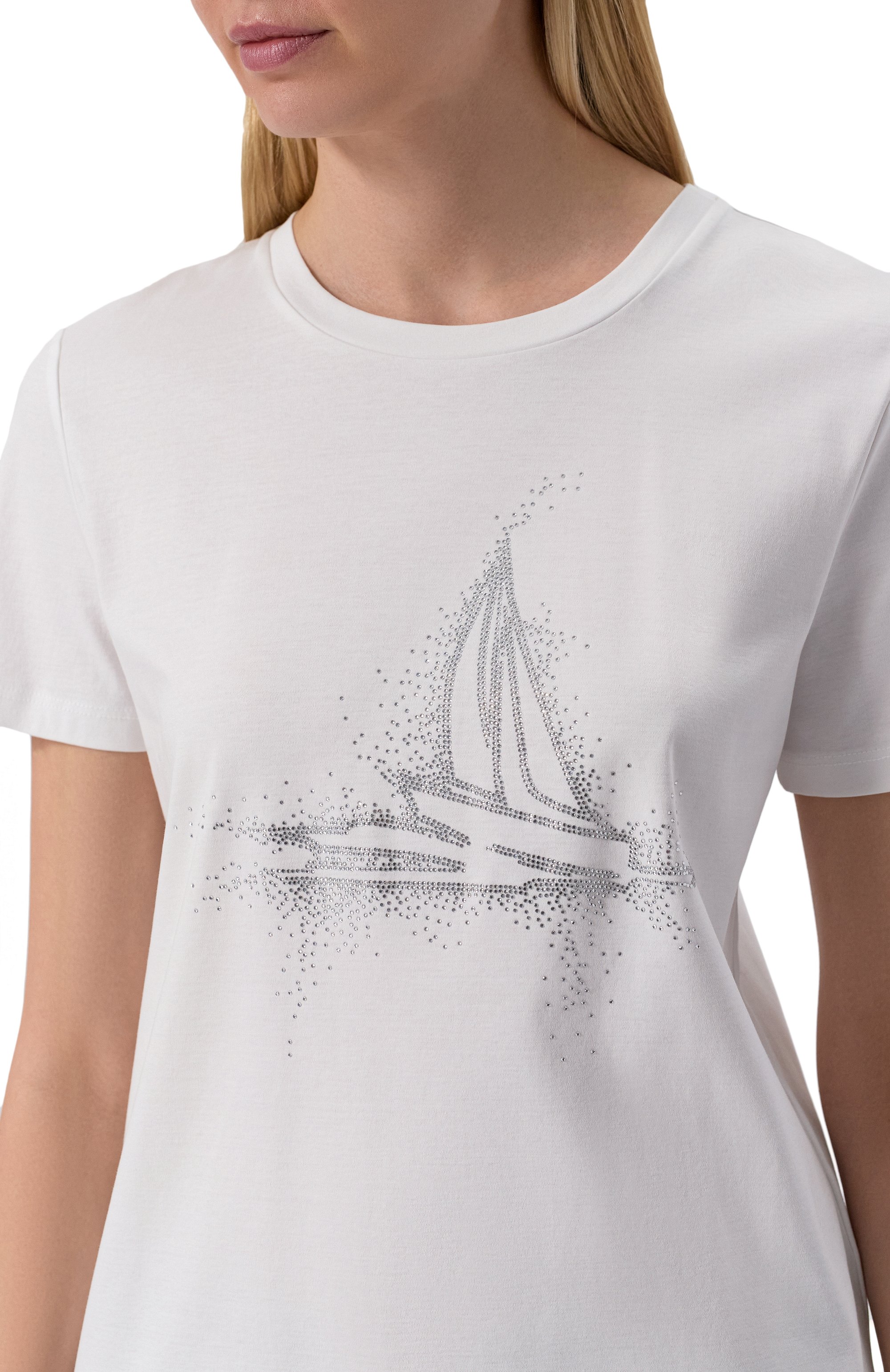 Хлопковая футболка MAX MARA STUDIO, арт. LAGHI, фото 5