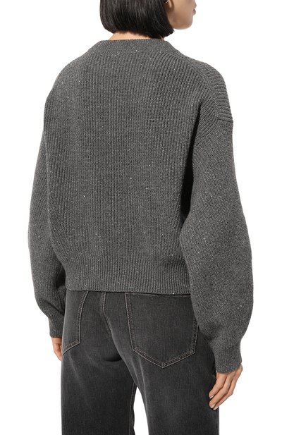 Свитер из кашемира и шерсти BRUNELLO CUCINELLI, арт. MBM75BP413, фото 4
