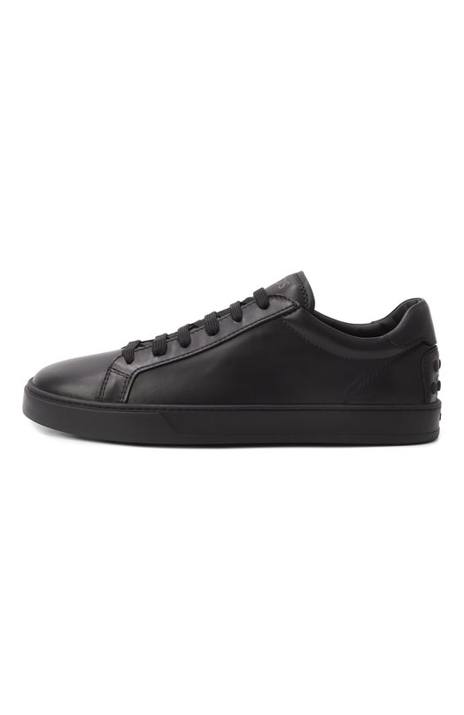 Кожаные кеды Tod’s XXM04L0HZ40JUS Чёрный  XXM04L0HZ40JUS Фото 4