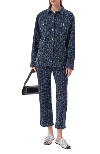 Кожаные сабо PREMIATA серебряного цвета по цене 59100 руб., арт. M7333/NAPPA, фото 3 Кожаные сабо PREMIATA, арт. M7333/NAPPA, фото 3