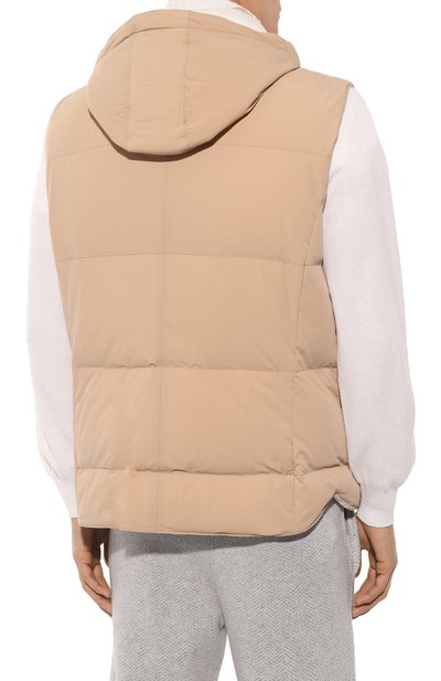 Пуховый жилет BRUNELLO CUCINELLI, арт. MM4031162, фото 4