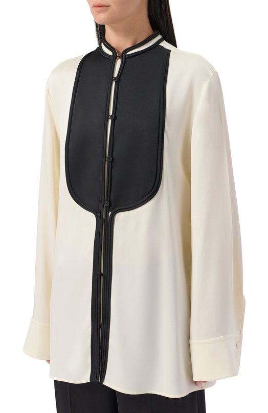 Блузка Jil Sander J03DL0197-J76018 Кремовый  J03DL0197-J76018 Фото 3