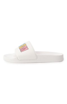 Детские шлепанцы MSGM KIDS белого цвета, арт. 79858/VAR1/36-40 | Фото 2 (Нос: Не проставлено; Материал внешний: Резина, Пластик; Материал сплава: Проставлено; Материал внутренний: Текстиль)