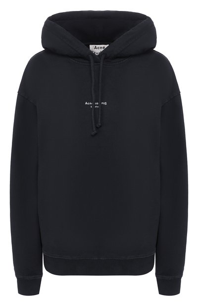 Женский хлопковое худи ACNE STUDIOS, арт. AI0049/W