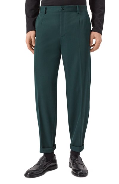 Шерстяные брюки DOLCE & GABBANA, арт. GP11XT/FU20W, фото 3