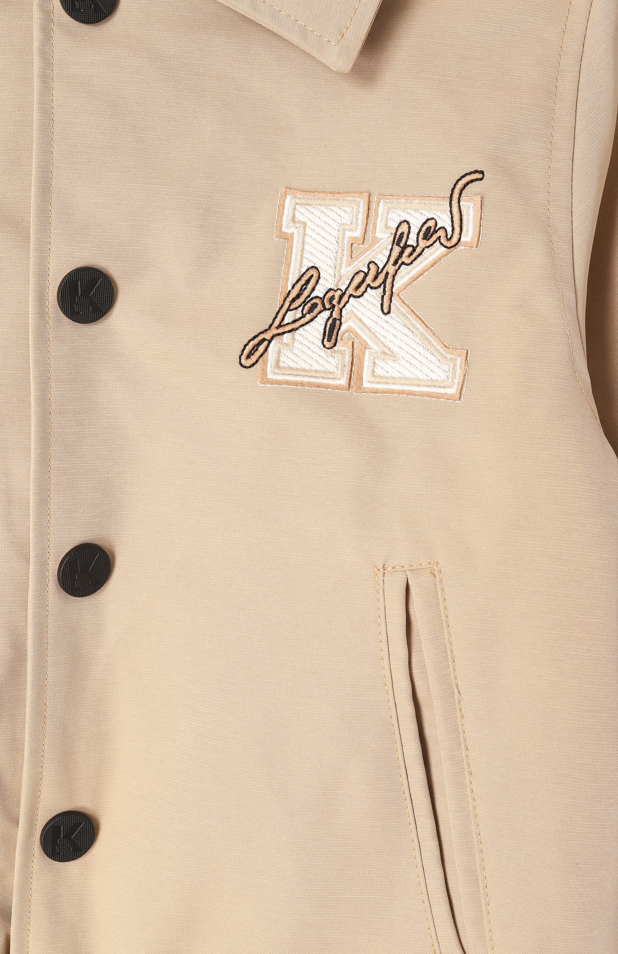 Утепленный бомбер KARL LAGERFELD KIDS, арт. Z30568, фото 3