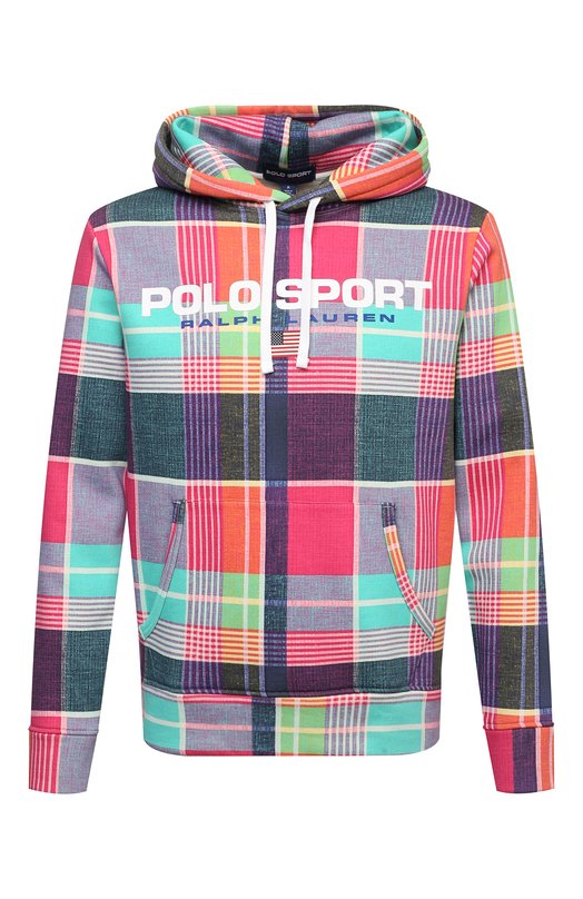 

Хлопковое худи Polo Ralph Lauren, Разноцветный