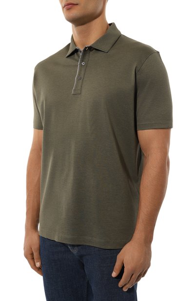 Хлопковое поло PAUL&SHARK, арт. 25411224/XL, фото 3